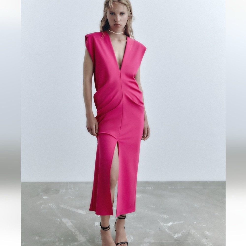 ZARA | Cut Out Maxi Dress